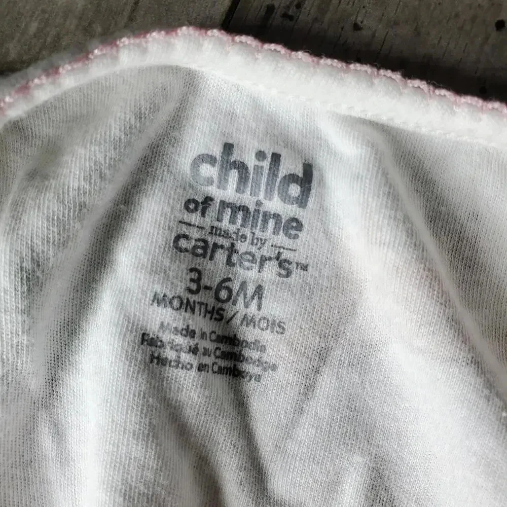 Child of Mine by Carter's Pink & Green Unicorn Footed Pajamas